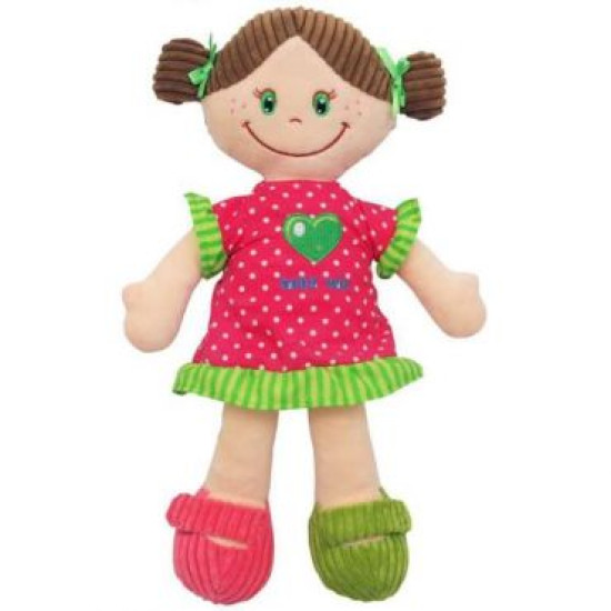 Плюшевая кукла Baby Mix Paula TE-8557-30, mix, мультиколир