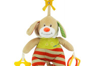 Плюшевая подвеска музыкальная Baby Mix STK-16132D Песик, mix, мультиколир