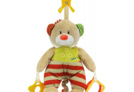 Плюшевая подвеска музыкальная Baby Mix STK-16132B Мишка, mix, мультиколир