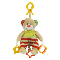 Плюшевая подвеска музыкальная Baby Mix STK-16132B Мишка, mix, мультиколир