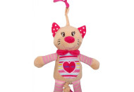 Plush suspension musical Baby Mix cat STK-17516C, MIX, multicolyr