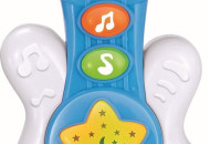 Пластиковая музыкальная Гитара Baby Mix PL-419750 голубого цвета