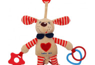 Плюшевая подвеска с вибро Baby Mix Собачка STK-17513D, mix, мультиколир