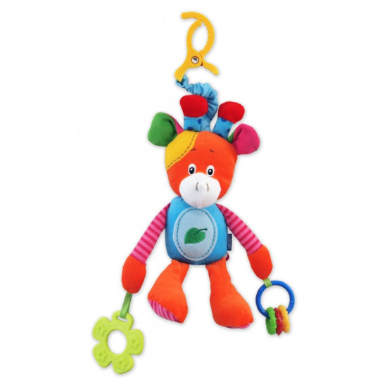 Плюшевая подвеска с вибро Baby Mix ​​TE-8203-23G Жирафка, mix, мультиколир