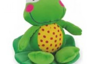 Плюшевая игрушка с вибро Baby Mix TE-9940 Лягушка TE-9940, mix, мультиколир