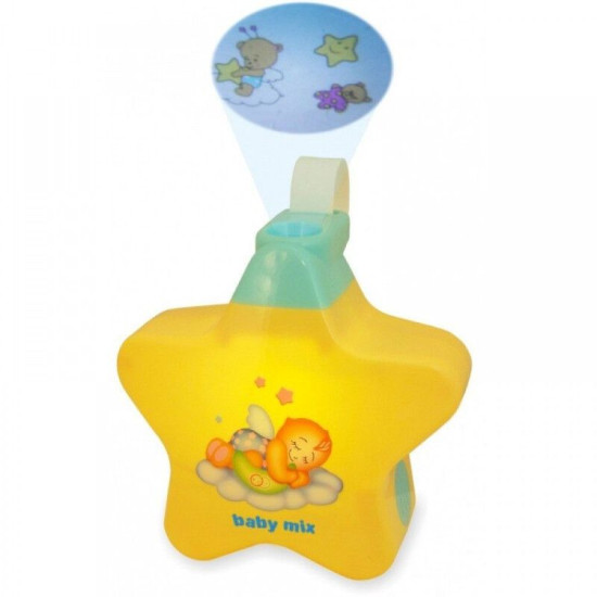 Проектор Baby Mix TT-01910372 Звездочка TT-01910372, Звездочка, желтый