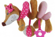 Baby Mix Plush Spiral STK-17511P, Pink, Pink