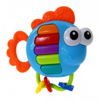 Игрушка пластиковая музыкальная Baby Mix KP-0698 Рыбка KP-0698, mix, мультиколир