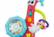 Игрушка пластиковая музыкальная Baby Mix KP-0882 Саксофон KP-0882, mint, мультиколир