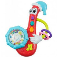 Игрушка пластиковая музыкальная Baby Mix KP-0882 Саксофон KP-0882, mint, мультиколир