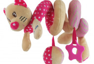 Плюшевая спираль Baby Mix Котик STK-17519C, mix, мультиколир