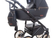 Коляска 2 в 1 Broco Smart black / 2230 /, черный