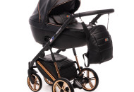 Коляска 2 в 1 Broco Miracle black, черный