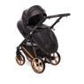 Коляска 2 в 1 Broco Miracle black, черный