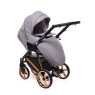 Коляска 2 в 1 Broco Miracle grey, серый