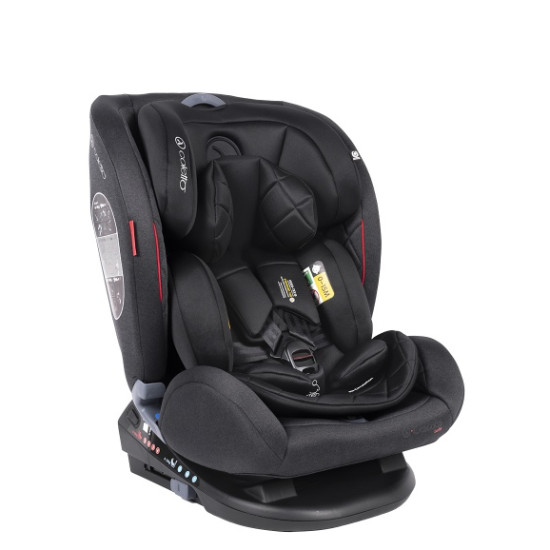 Автокресло Coletto Cascade Izofix 0-36 black, чорний