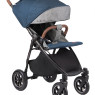 Коляска Coletto Nevia navy, джинсовый