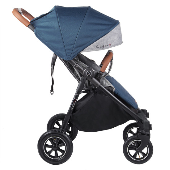 Коляска Coletto Nevia navy, джинсовый