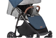 Коляска Coletto Nevia navy, джинсовый