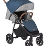 Коляска Coletto Nevia navy, джинсовый