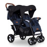 Коляска для двійні EasyGo Fusion Duo 2019 denim, джинсовий