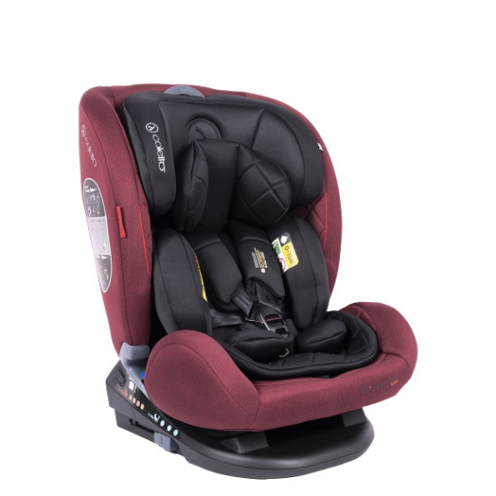 Автокресло Coletto Cascade Izofix 0-36 red, червоний