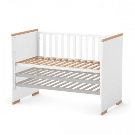 Bed Veres LD9 SITEL without wheels without a box 09.3.1.37.15, white/beech, white/beige