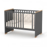 Bed Veres LD9 SITEL without wheels without a box 09.3.1.37.16, dark gray, black/beech