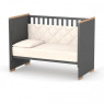 Bed Veres LD9 SITEL without wheels without a box 09.3.1.37.16, dark gray, black/beech