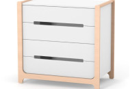 Комод Верес Ницца 900 33.2.36.2.15, бело/буковый, белый/беж