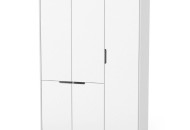 Шафа Верес Manhattan 1200 з шухлядами біло/сірий, білий/сірий