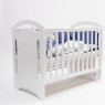 Кровать Twins Bo-Bo маятник без ящика 9801-TB-01, белый, белый