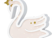 Ночник Sabo Лебедь N09lp1, pink, розовый