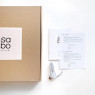 Ночник Sabo Мишка N03lg1, light grey, светло серый