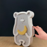 Ночник Sabo Мишка N03lg1, light grey, светло серый