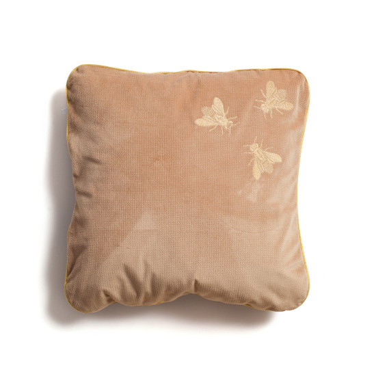 Подушка Twins home 40х40 Fly (вишивка) 1310-TF-201, caramel, латте