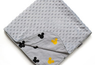 Плед Twins Dolce Minky 80x80 1465-P-010, grey, серый