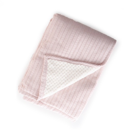 Плед Twins Pastel nude 75х75 1407-TP75-24, nude, розовый дым
