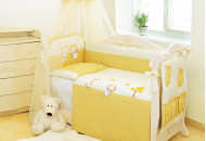 Постельный комплект 8 эл Twins Evo Leo 4073-A-001, beige, бежевый