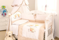 Постельный комплект 6 эл Twins Evo Овечки 4073-A-030, beige, белый / беж
