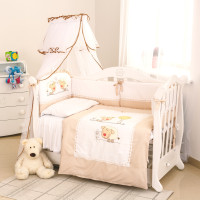 Постільний комплект 6 ел Twins Evo Овечки 4073-A-030, beige, білий/беж
