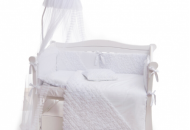 Постільний комплект 7 ел Twins Romantic Ballet 4024-R-008, white, білий