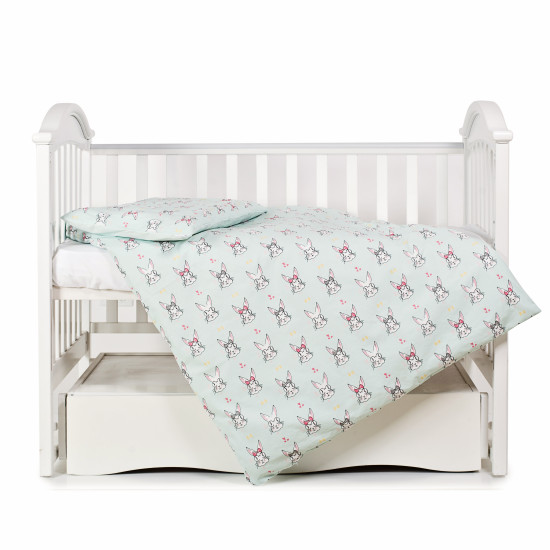 Changing bed 3 el Twins Premium Glamor Limited Rabbits mint