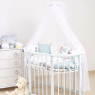 Постельный комплект 6 эл Twins Dolce бампер подушки 4064-D-311, Forest mint, мятный