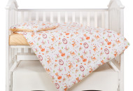 Сменная постель 3 эл Twins Modern 3040-PM-18, fox, оранжевый