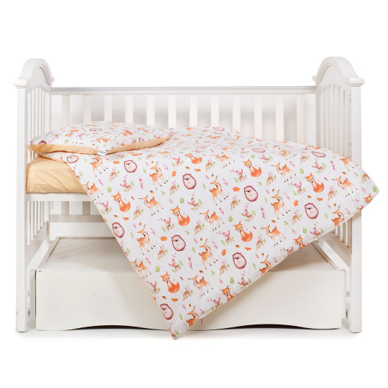 Сменная постель 3 эл Twins Modern 3040-PM-18, fox, оранжевый