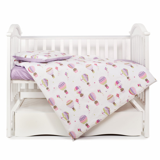 Сменная постель 3 эл Twins Modern 3040-PM-11, Balloon, фиолетовый