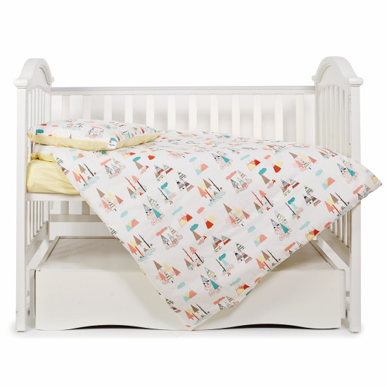 Сменная постель 3 эл Twins Modern 3040-PM-20, Forest Color, мультицвет