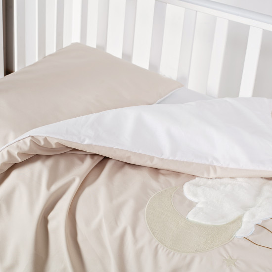 Сменная постель 3 эл Babycentre & Twins Moonlight бежевый
