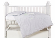 Сменная постель 3 эл Babycentre & Twins Moonlight серый